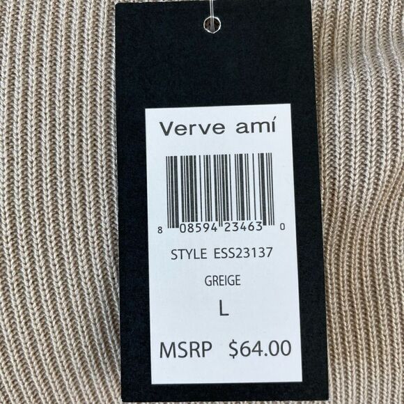 NWT Vervi Ami Extra Long Cardigan Sweater Size L - Picture 6 of 7